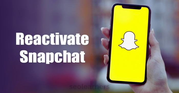 Snapchat Reactivate